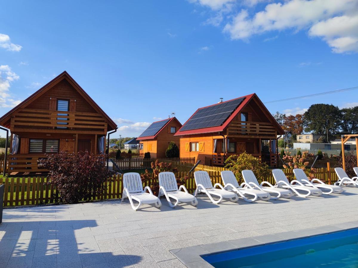 Miodowa Sadyba Domki Caloroczne Kluczbork Ligota Zamecka Exterior foto