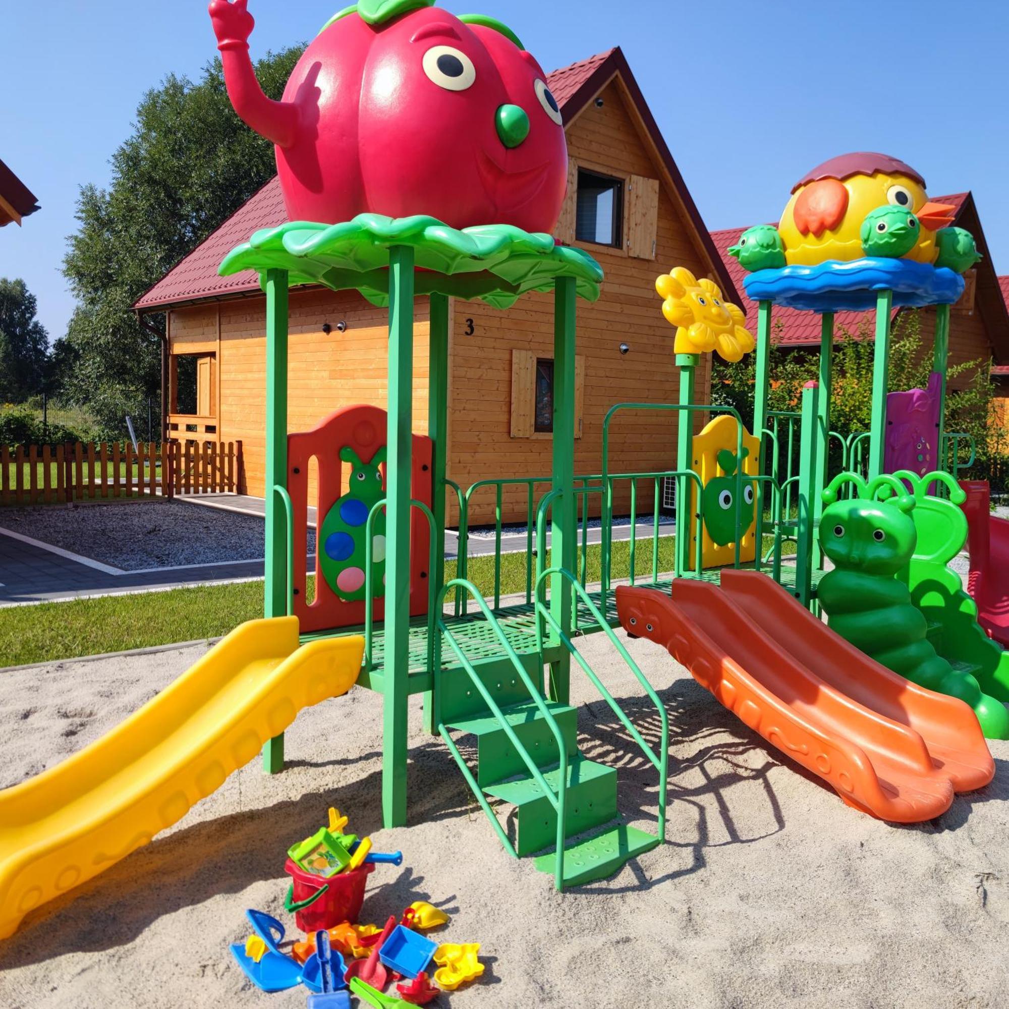 Miodowa Sadyba Domki Caloroczne Kluczbork Ligota Zamecka Exterior foto